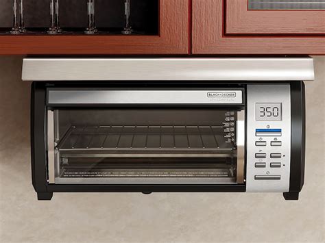 Transform your kitchen: mount a toaster oven under your cabinet 